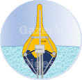 Wind, Wave, and Tital image within a circle shape